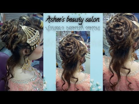 How to make beautiful bun/Latest Hairstyle/By Ashee's beauty/Jora Hairstyle/For beginners