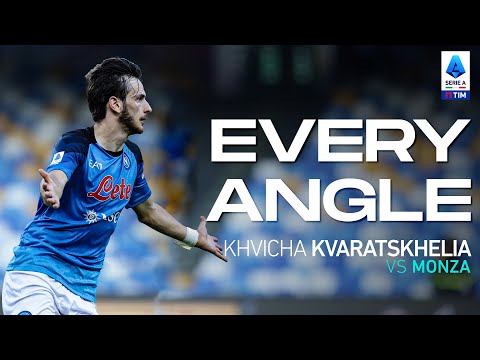 Kvaratskhelia’s wonderful opener | Every Angle | Napoli-Monza | Serie A 2022/23