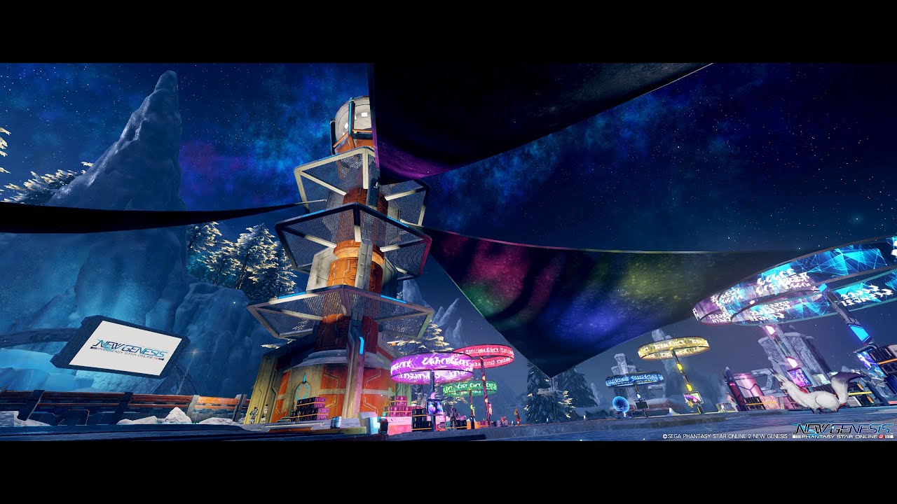 【PSO2NGS】BGM - Kvaris Camp - Night time