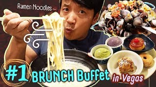 #1 Vegas BRUNCH Buffet, BEST Ramen Noodles & TACO TRUCK in Los Angeles