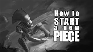 How to [START] a new piece of Art!