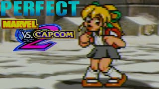 MARVEL VS. CAPCOM 2: ROLL, MEGA MAN, & B.B. HOOD PERFECT MATCH 3