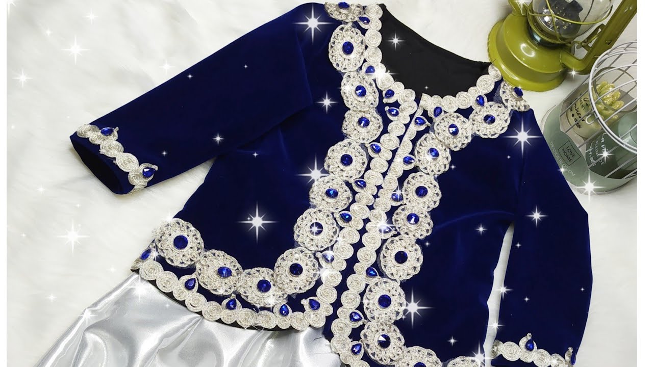 خياطة وتفصيل كاراكو رائع🥰لبنوتة عمرها بين5 و6 سنوات😘سهل وبسيط🥰بدون باترون❤️