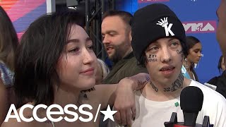 Lil Xan Dishes On Sliding Into GF Noah Cyrus' DM's: 'We Just Had Such Good Chemistry!' | Access