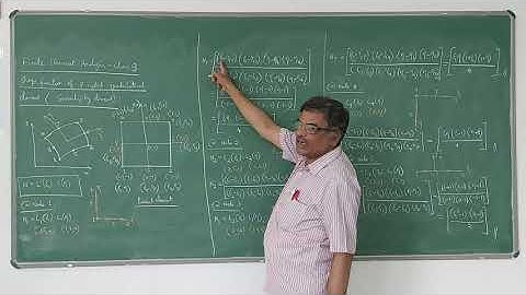 FINITE ELEMENT ANALYSIS - Class 9 -  Serendipity element