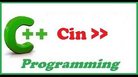 C++ programming video tutorial - cin in details with example