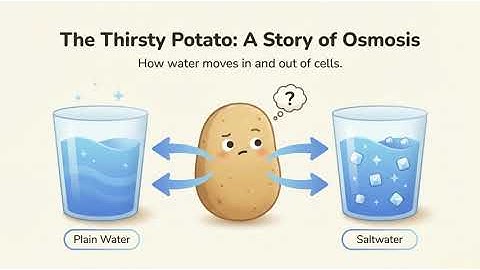 The Thirsty Potato: Osmosis for Kids | Easy Science Experiment & Explanation