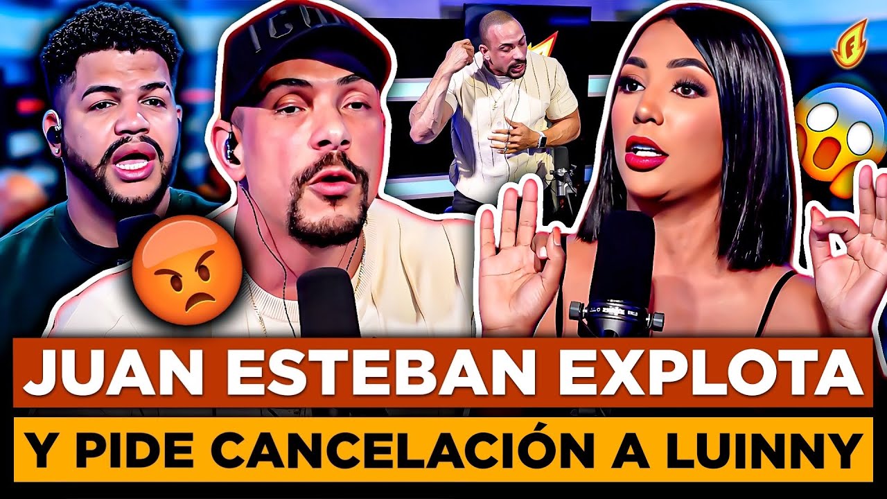 JUAN ESTEBAN ABANDONA CABINA POR AMENAZA DE FOGÓN Y PIDE CANCELACIÓN A LUINNY EN SU CARA