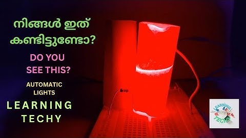 AUTOMATIC  LIGHTS with Astable multivibrator using 555|Step by step guide|LEARNING TECHY