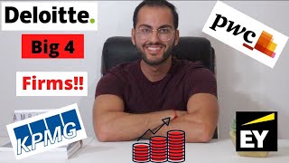 An overview on the Big 4 Consulting firms in the world (Deloitte, KPMG, PwC and EY) Net Worth