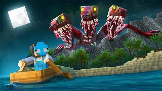Surviving DWELLER ISLAND in Minecraft...