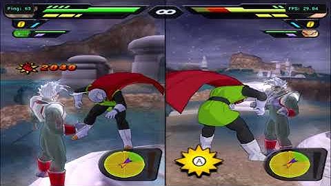 DBZ Budokai Tenkaichi 2 Netplay: NA JustSolid P1 vs NA g45635g P2