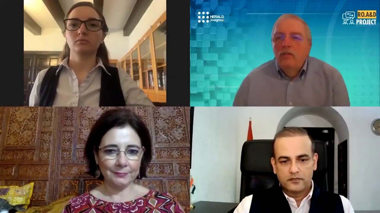 Joint interview of Amb of India to Romania and Amb-designate of Romania to India.