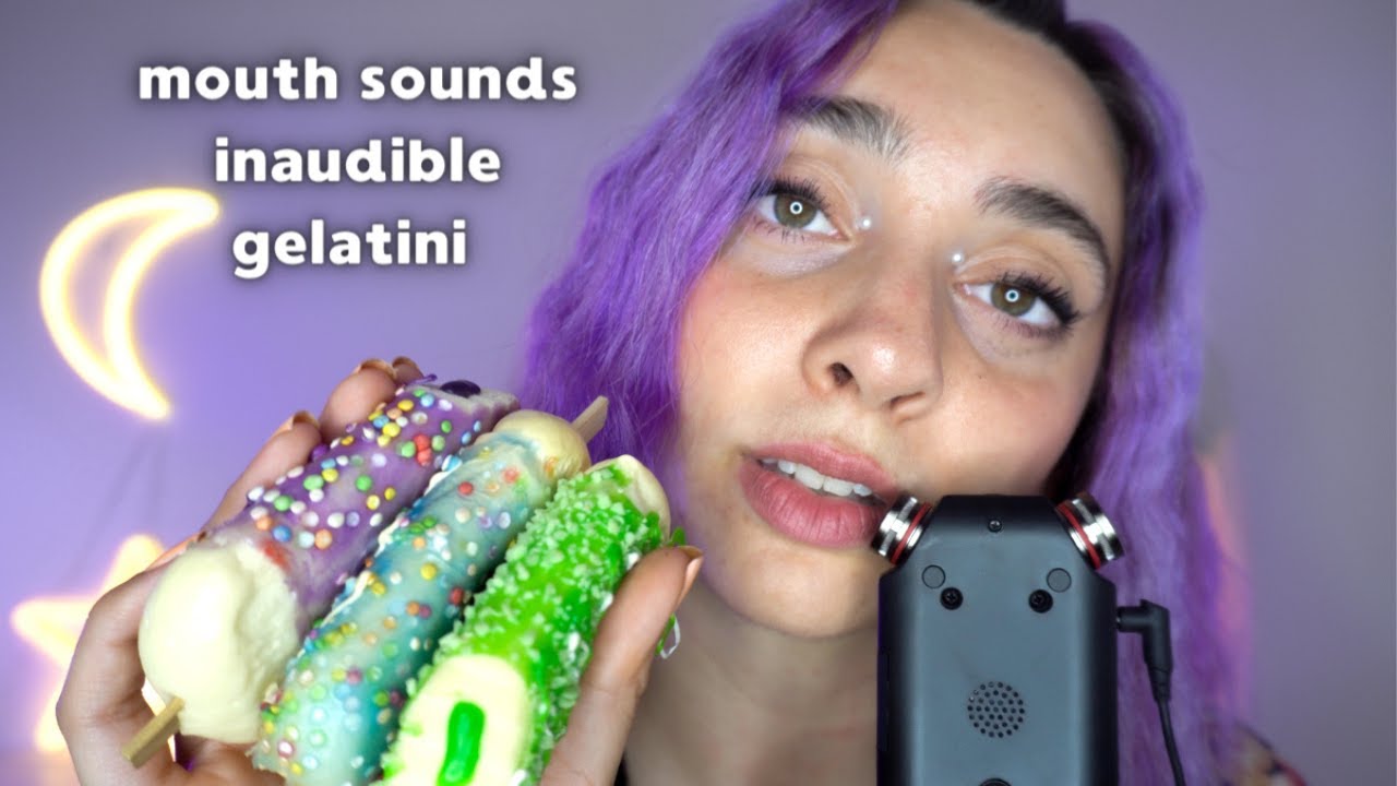 MOUTH SOUNDS + GELATINI = BRIVIDI INTENSI 😍 ASMR