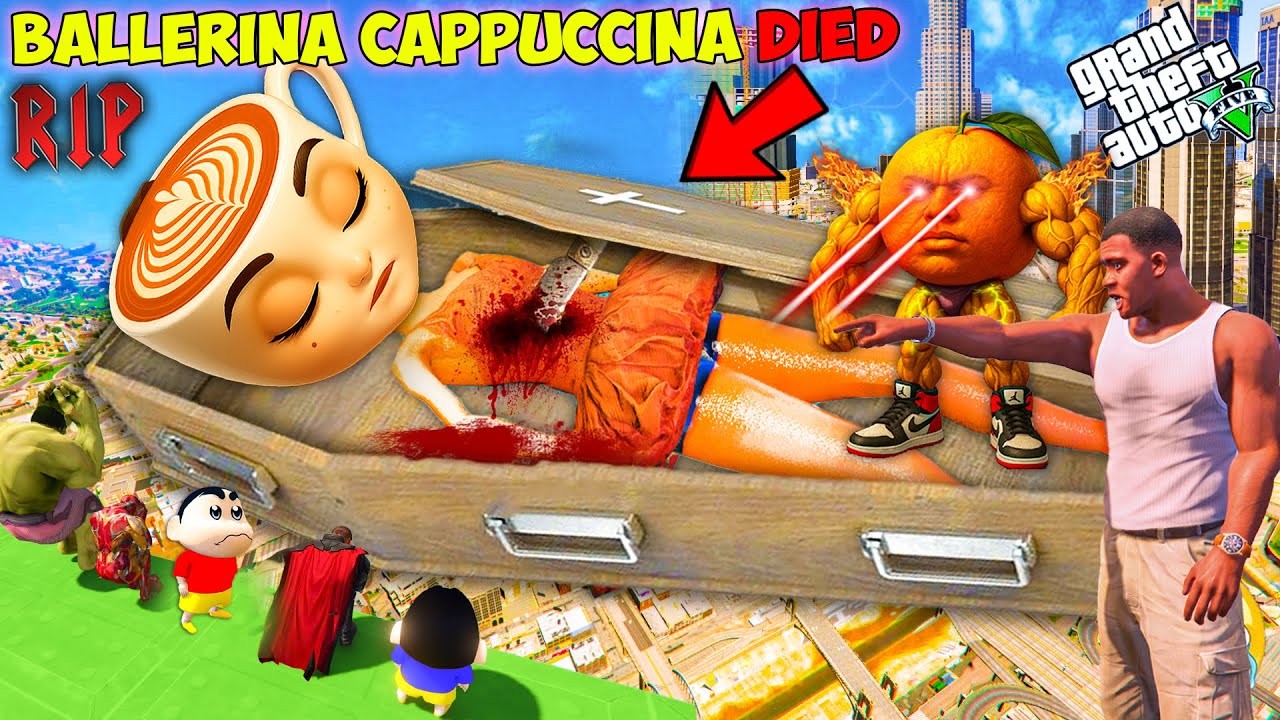 Ballerina Cappuccina Died But Who Killed ? Franklin Find In GTA 5 ! | GTA 5 AVENGERS Emotional Video Ballerina Cappuccina Died But Who Killed ? Franklin Find In GTA 5 ! | GTA 5 AVENGERS Emotional Video