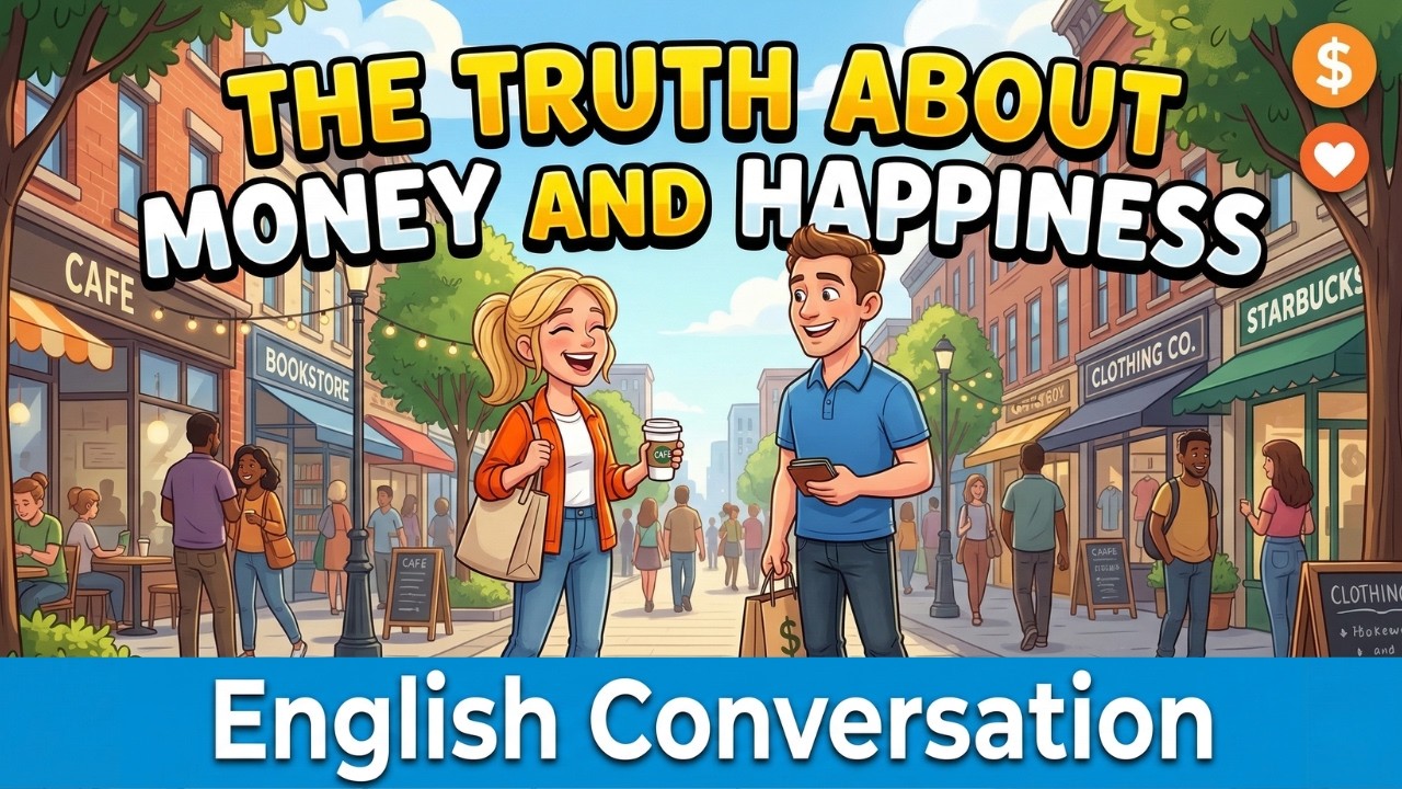 English Listening Practice | The Truth About Money and Happiness