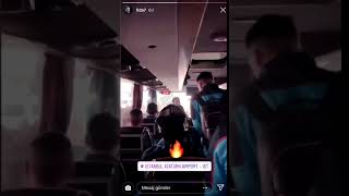 Takımımız Beşiktaş Maçı Için İstanbulda. Novakın Paylaşımı