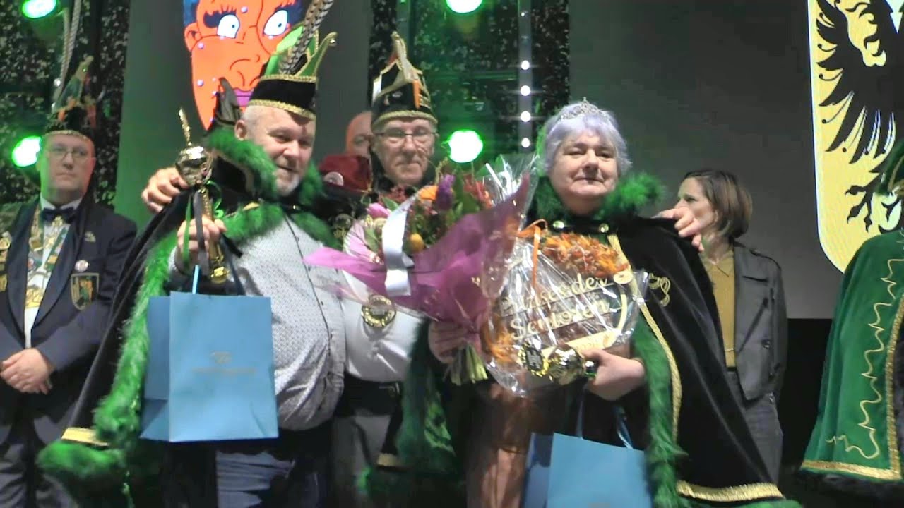 Bruno Reygaerts en Christiane Vierendeels gekroond tot prins en prinses