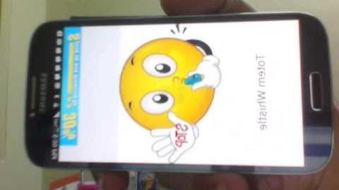 Totem SOS Whistle android app demo video