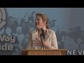 Sophie Gr&eacute;goire-Trudeau serenades during MLK tribute