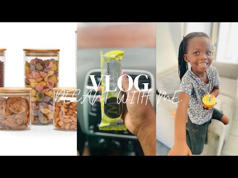 Decant some few groceries with me,khazi's 4th birthday and getting ready for gym at 5am#sayoutuber #