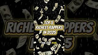 🤯🤯 Top 5 Richest Rappers in 2025 #shorts #jayz  #kanyewest
