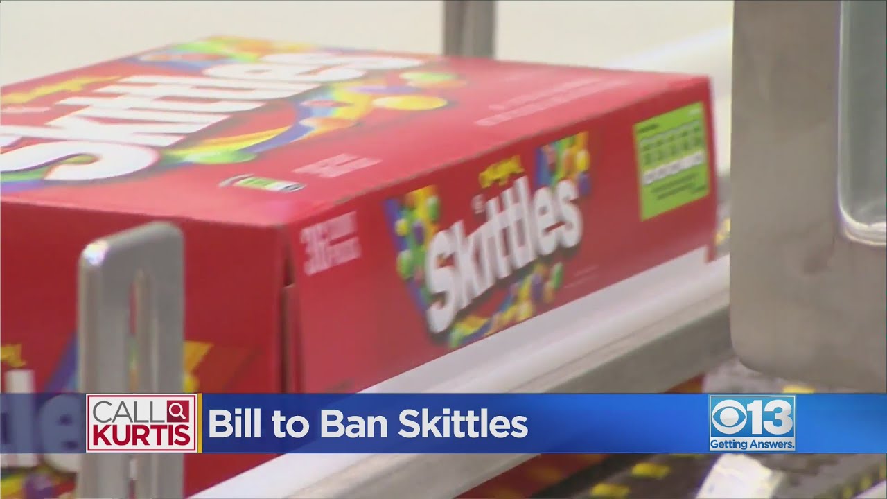 Proposed bill would ban sale of Skittles in California YouTube