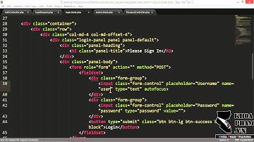 Lập trình Laravel tại KhoaPham Vn   Bài 92 112 Xây dựng trang Login của Admin   YouTube
