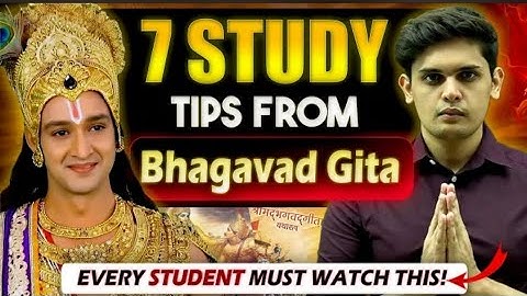 7 Study Tips From Bhagavad Gita | Most Scientific Study Hacks|@exphub10th