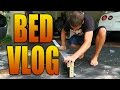 Painting my Bed! (Moving Vlog)