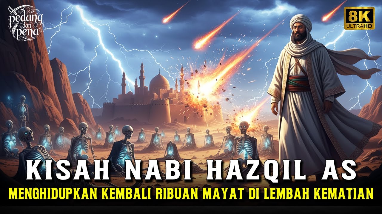 KISAH NABI HAZQIL AS !! NABI YANG MENGHIDUPKAN KEMBALI RIBUAN MAYAT DI LEMBAH KEMATIAN