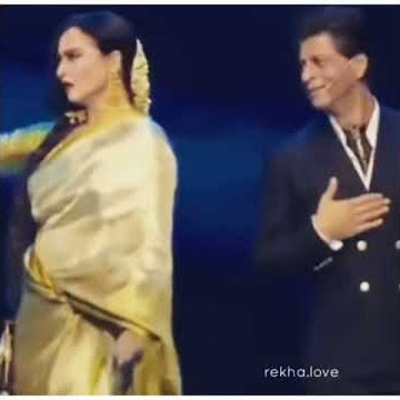 Legendary Rekha ji dancing on mere Rashke Qamar