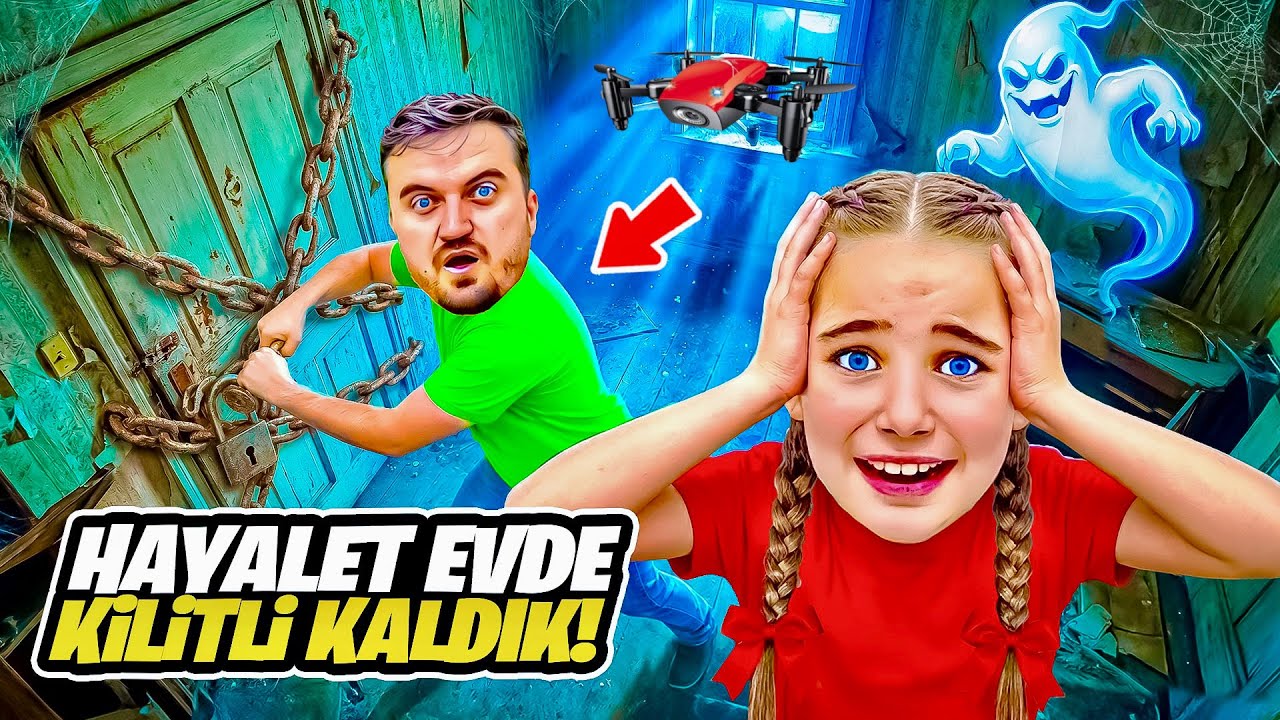 ELİF GİZLİ GİZEMLİ TERKEDİLMİŞ VİLLAYA GİRDİ ‼️ EYVAH KİLİTLİ KALDIK !!  