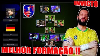 ELEVE TUA GAMEPLAY COM A MELHOR FORMAÇÃO DO eFOOTBALL 24