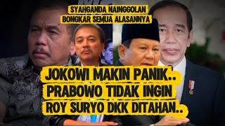 HUGE!! PRESIDENT PRABOWO DOES NOT WANT ROY SURYO DETAINED OVER JOKOWI'S FAKE DIPLOMA CASE