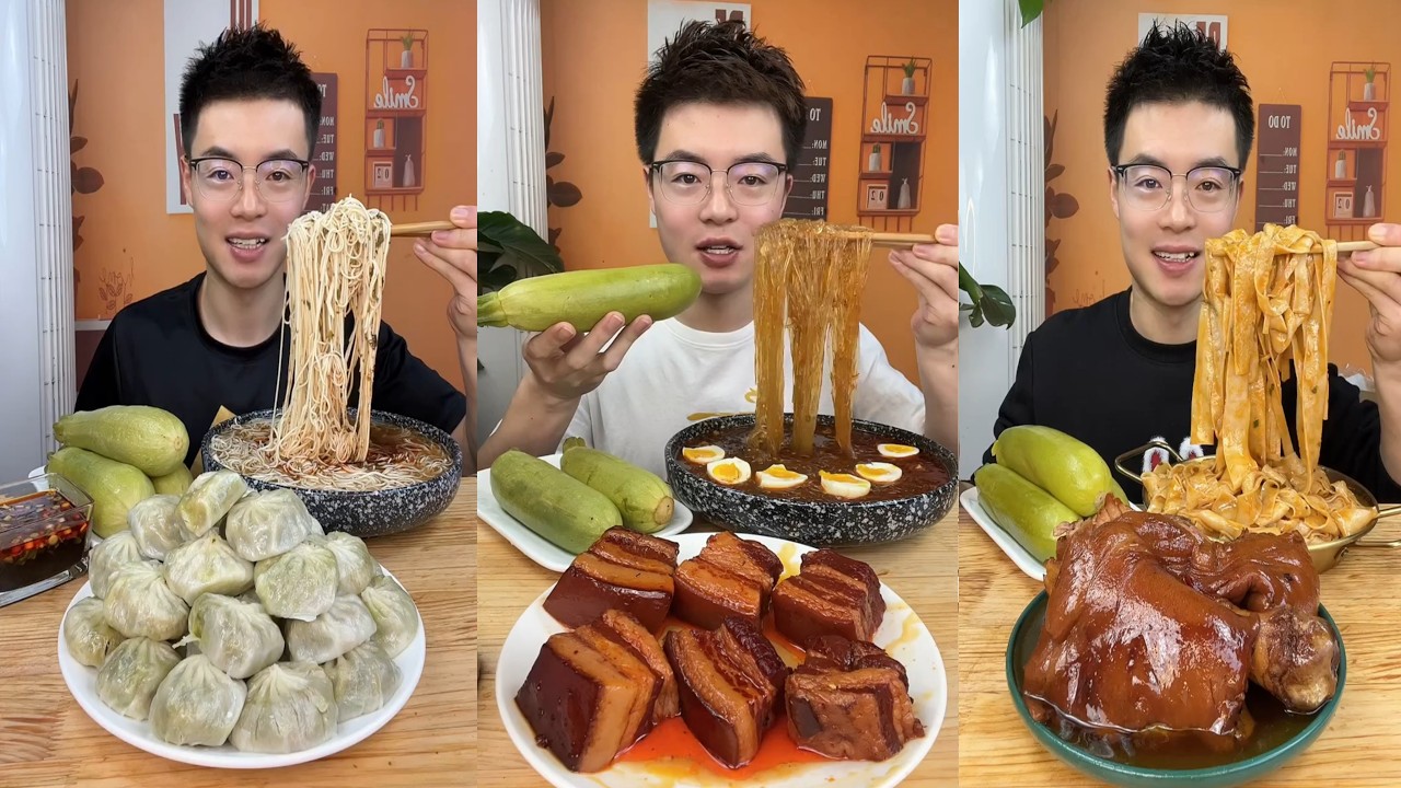 【ASMR】【MUKBANG】東坡肉 BRAISED PORK BELLY | EATING SHOW |CHINESE MUKBANG |食べ |吃播 FANG ASMR #咀嚼音 #204