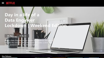 Day in a Life of a Data Engineer Lockdown Weekend Edition