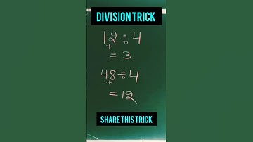 Maths hack 50 #mathshacks #mathshack #divisiontricks #divisiontrick #mathstricks#mathstrick#division