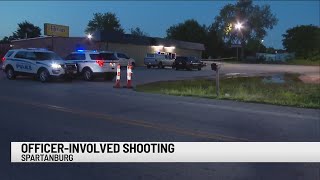 Man arrested following officer-involved shooting in Spartanburg