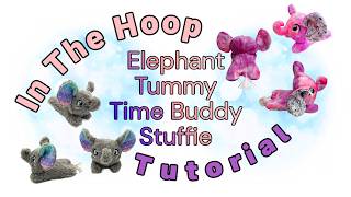 OAD ITH Elephant Tummy Time Buddy Stuffie Tutorial