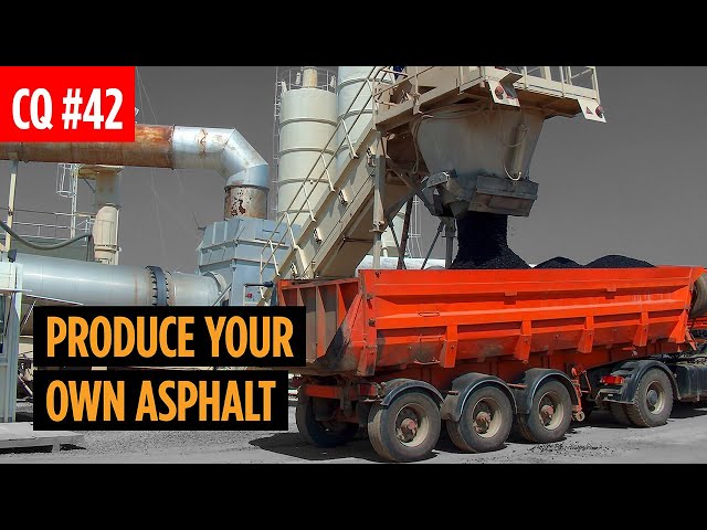 Why the Best Asphalt Contractors Produce Their Own Asphalt