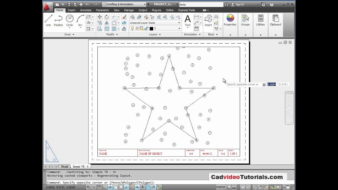 autodesk revit AutoCAD 2012 Tutorial - Project 2.1 - Display Practice