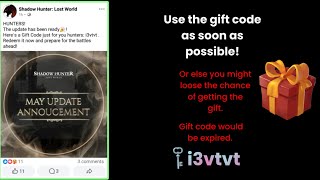Shadow Hunter - Redeem the gift code!