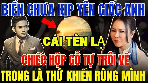 BẤT NGỜ ! TRO CỐT QUÝ BÌNH VỪA RẢI XUỐNG BIỂN THÌ XUẤT HIỆN MỘT CHIẾC HỘP GỖ - BÊN TRONG LÀ THỨ