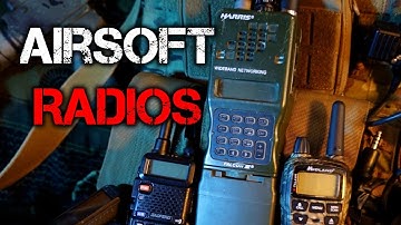Airsoft Radios - All you need to know about comms.