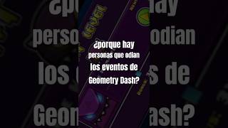 JUGADORES ODIAN LOS EVENTOS DE GEOMETRY DASH Y ESTA ES LA RAZON | #geometrydash #jfgamer23