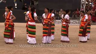 Dimasa Kachari women folk song and dance