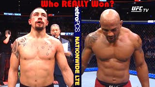 Let's put an End to this...Who REALLY Won? (Robert Whittaker vs Yoel Romero 2)