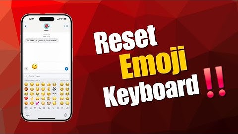 How To Reset Emoji Keyboard On iPhone (Quick & Easy)