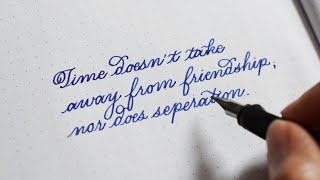 Handwriting practice | Beautiful, clean and neat handwriting | Cursive and print writing | Lamy Joy